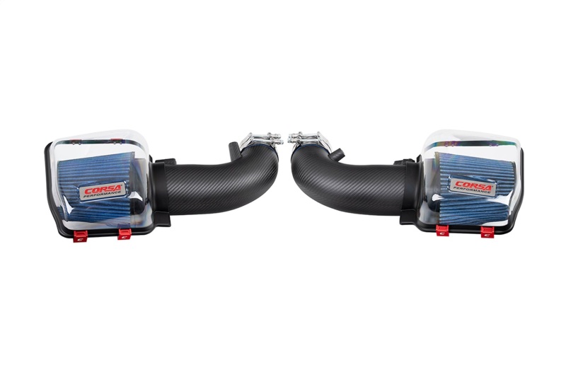 Ford Mustang GT Performance Air Intake - CORSA Performance - Carbon Fiber Closed Box - Matte - `24-`25